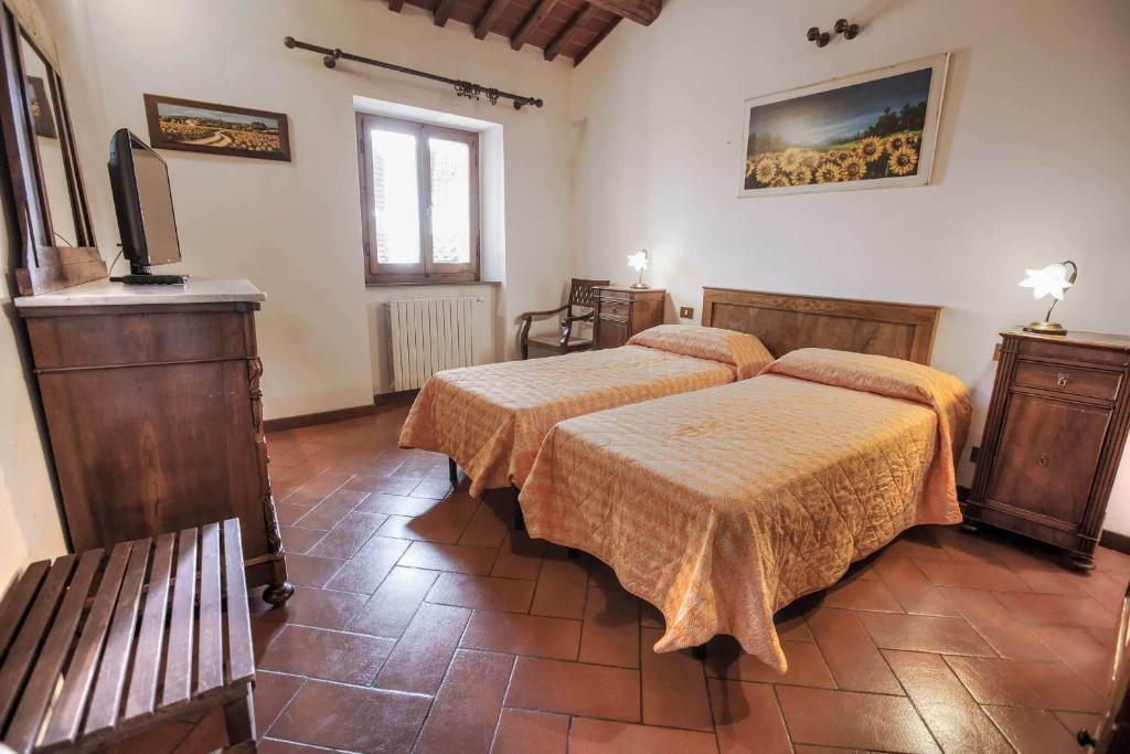 Hotel Sabrina Cortona Room photo